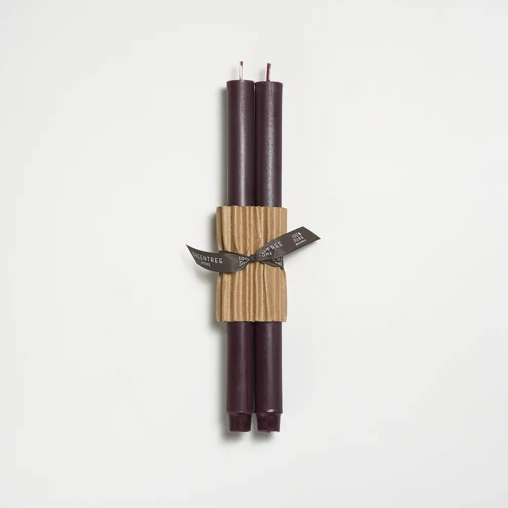12" Church Taper Handmade Beeswax Candles