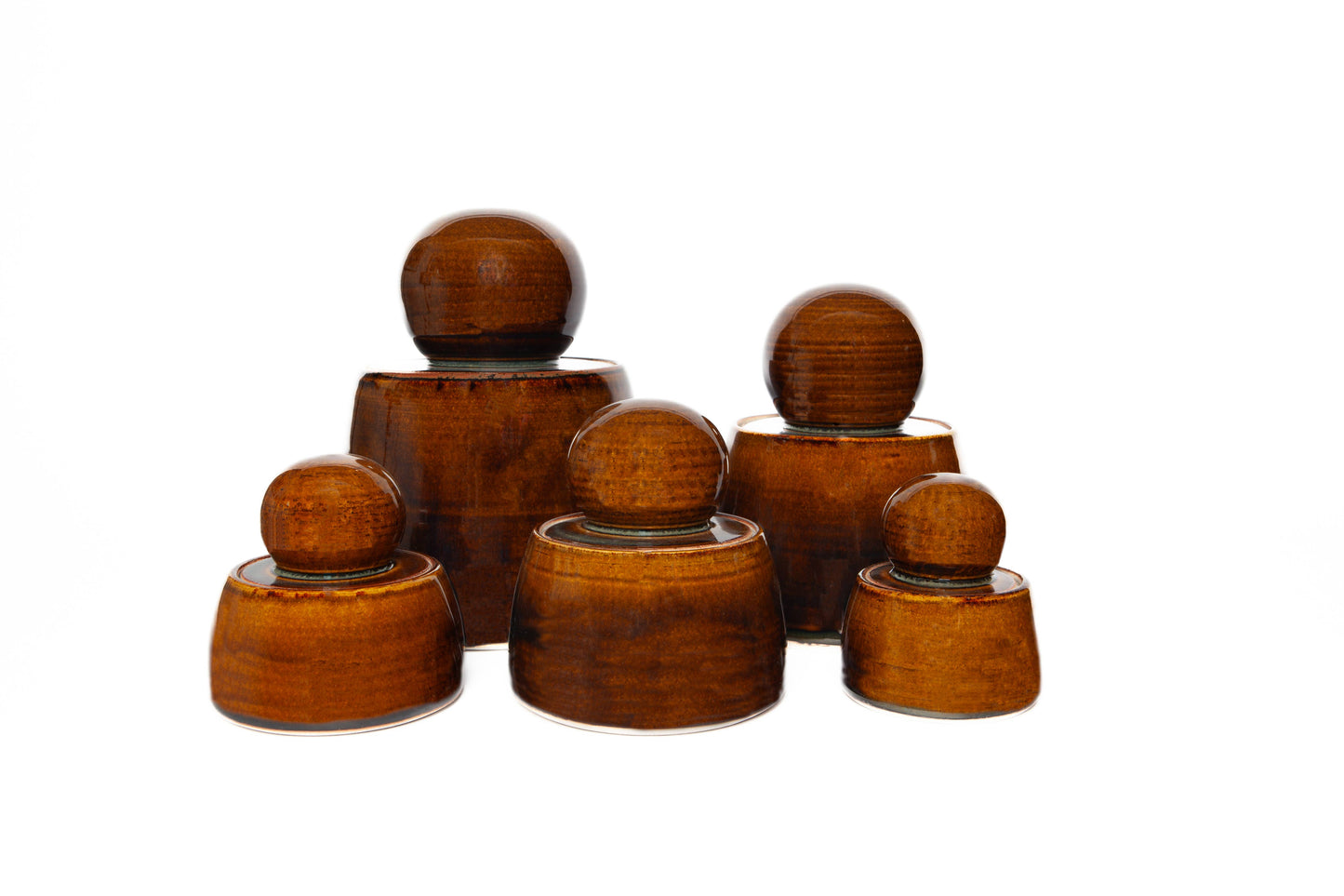 Amber Stash Jars