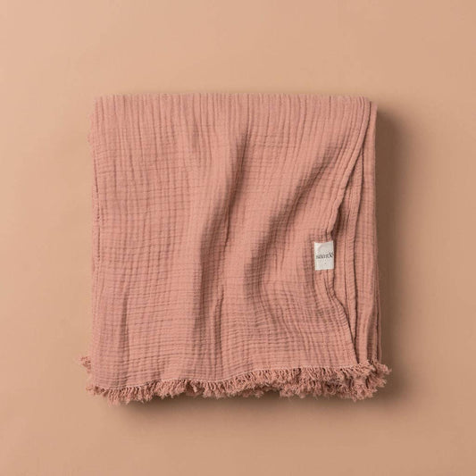 SAARDE Enes Throw | Blush