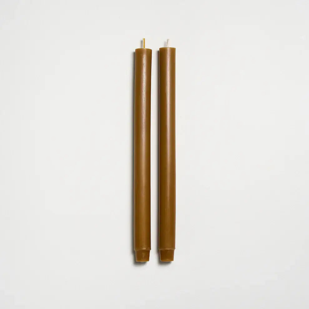 12" Church Taper Handmade Beeswax Candles