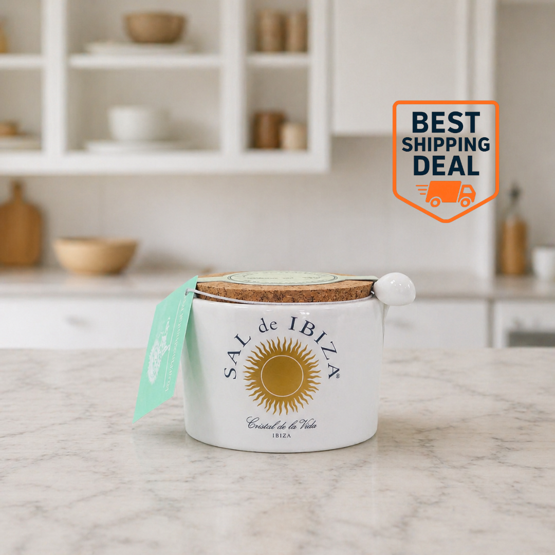 Sal de Ibiza Spanish Sea Salt Pot 4.94oz