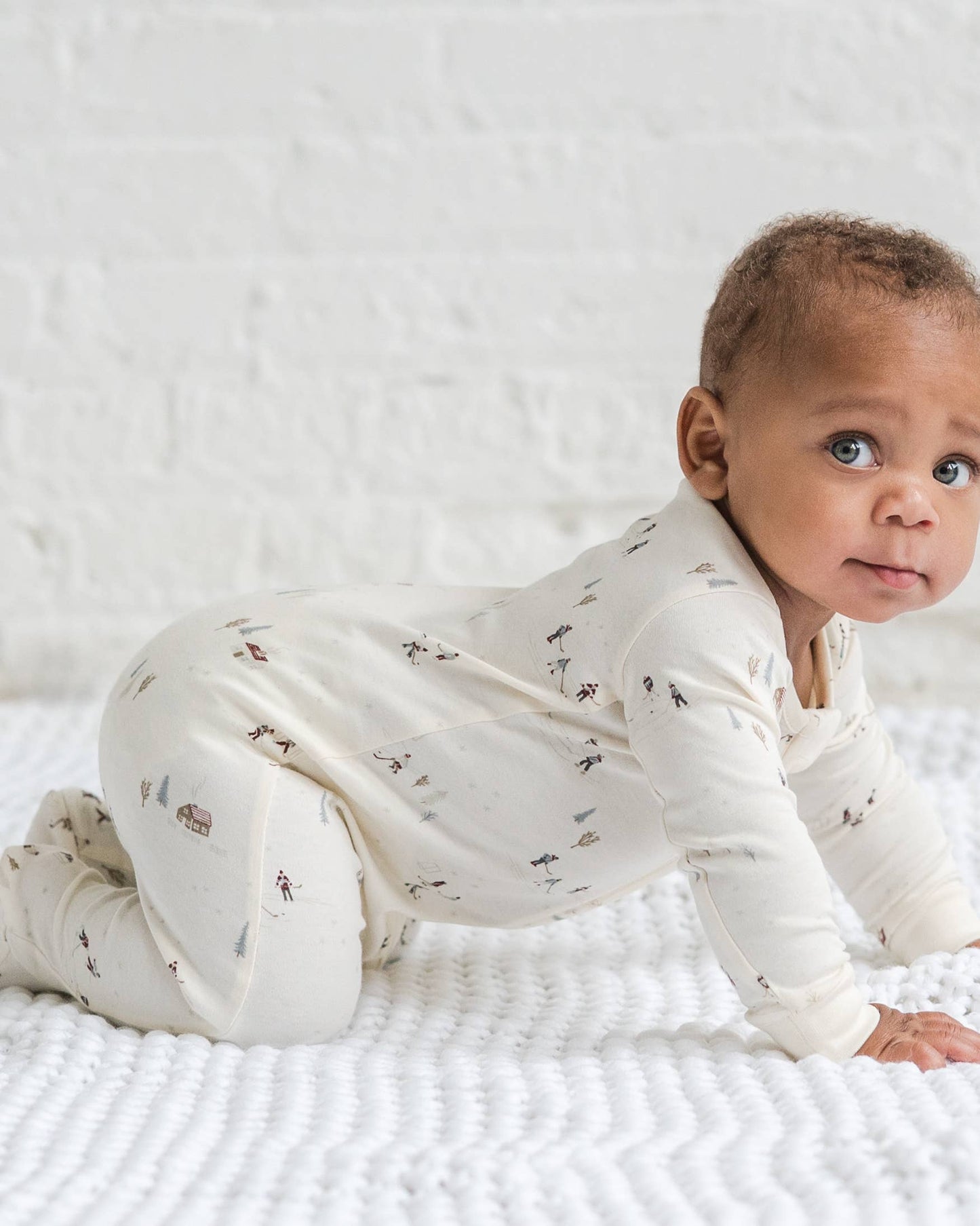 Peyton Zipper Sleeper - Holiday Collection