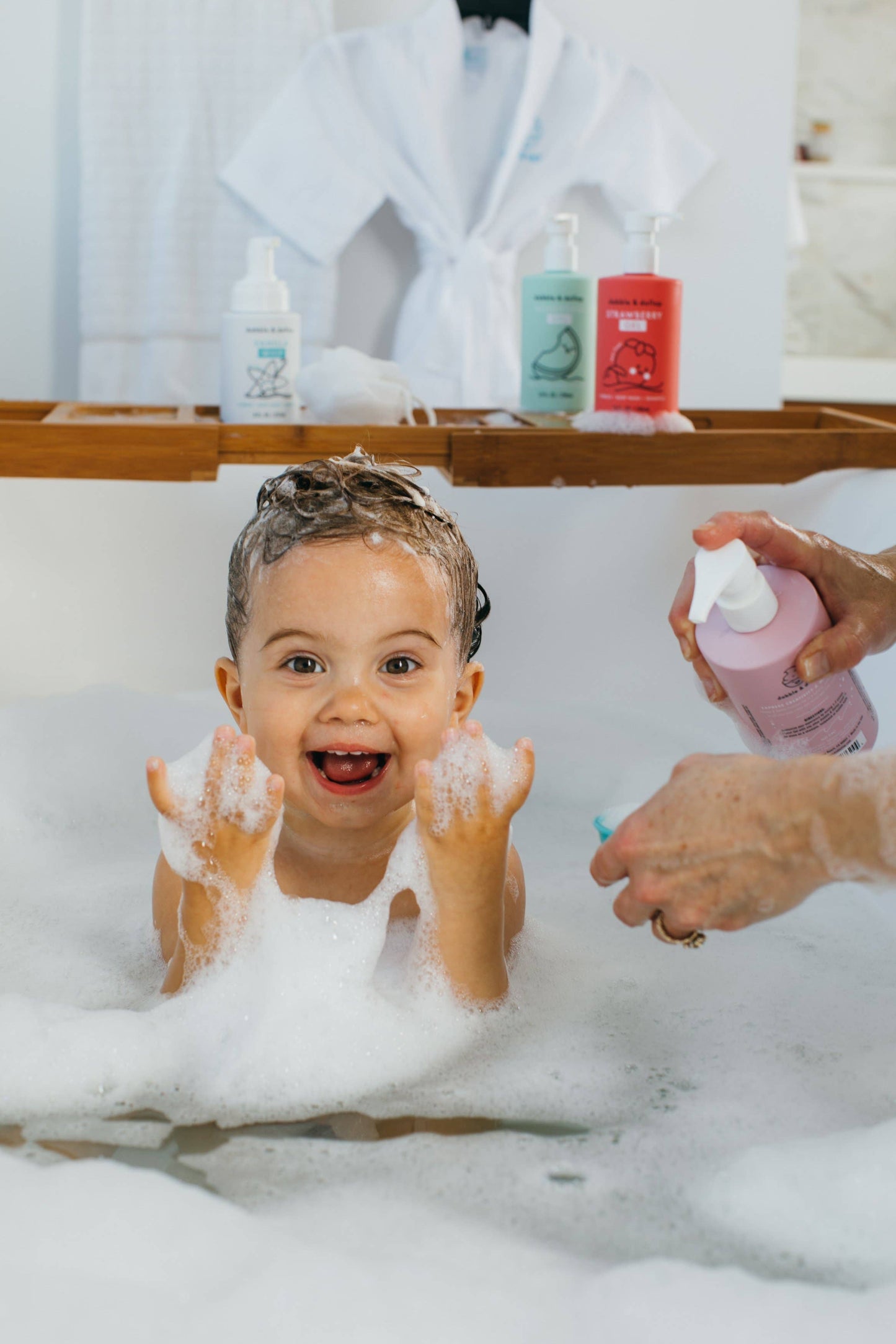 Coconut Shampoo, Body Wash & Bubbles