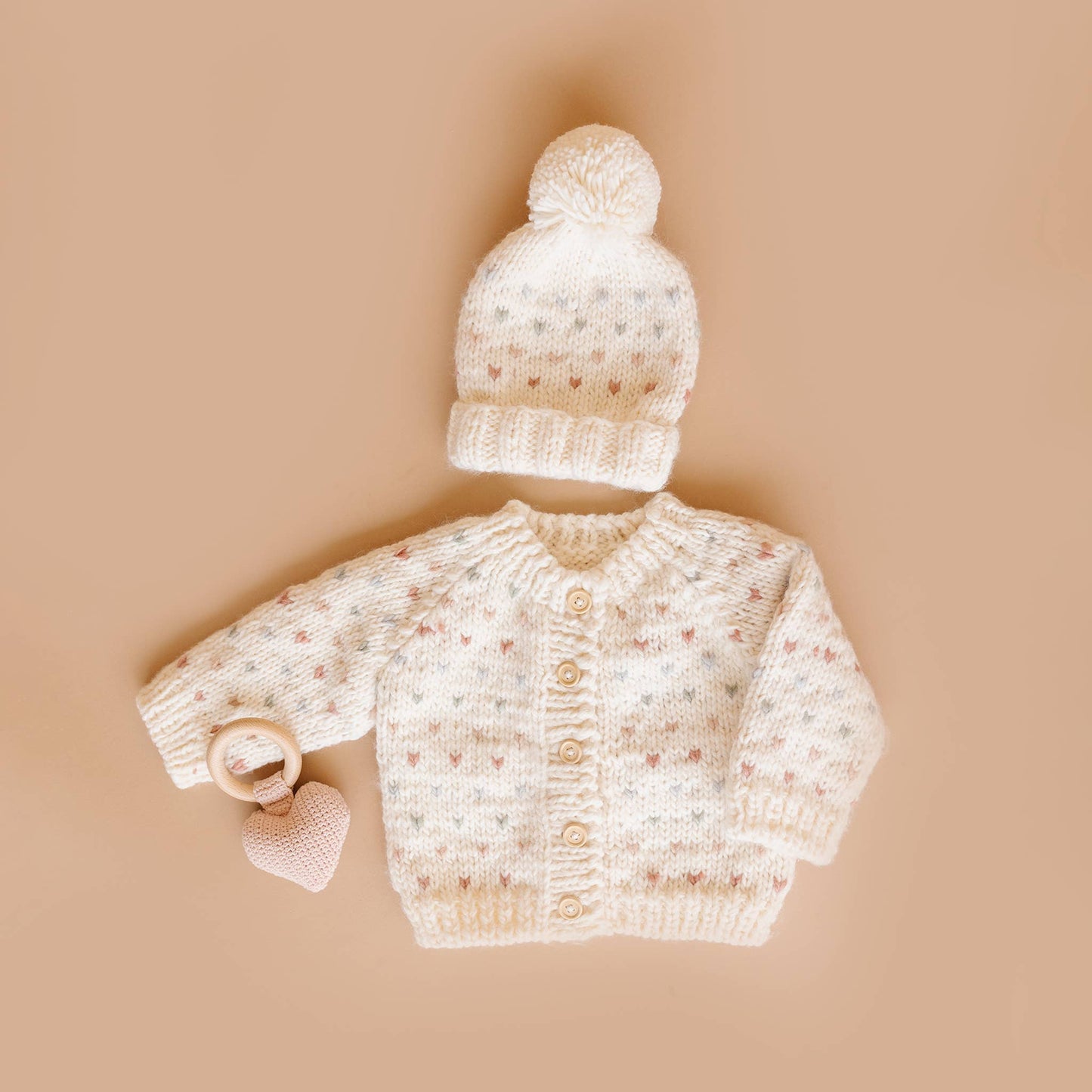 Sawyer Cardigan, Pastel Kids Baby Apparel Sweater Winter