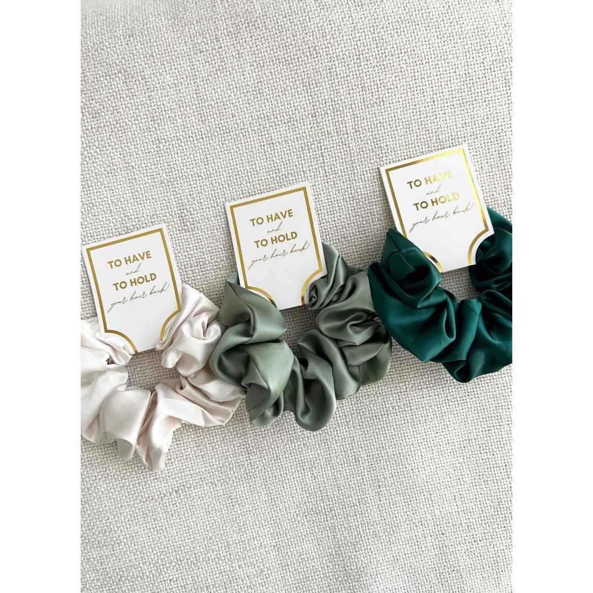 Silk Satin Soft Scrunchies - GRACE