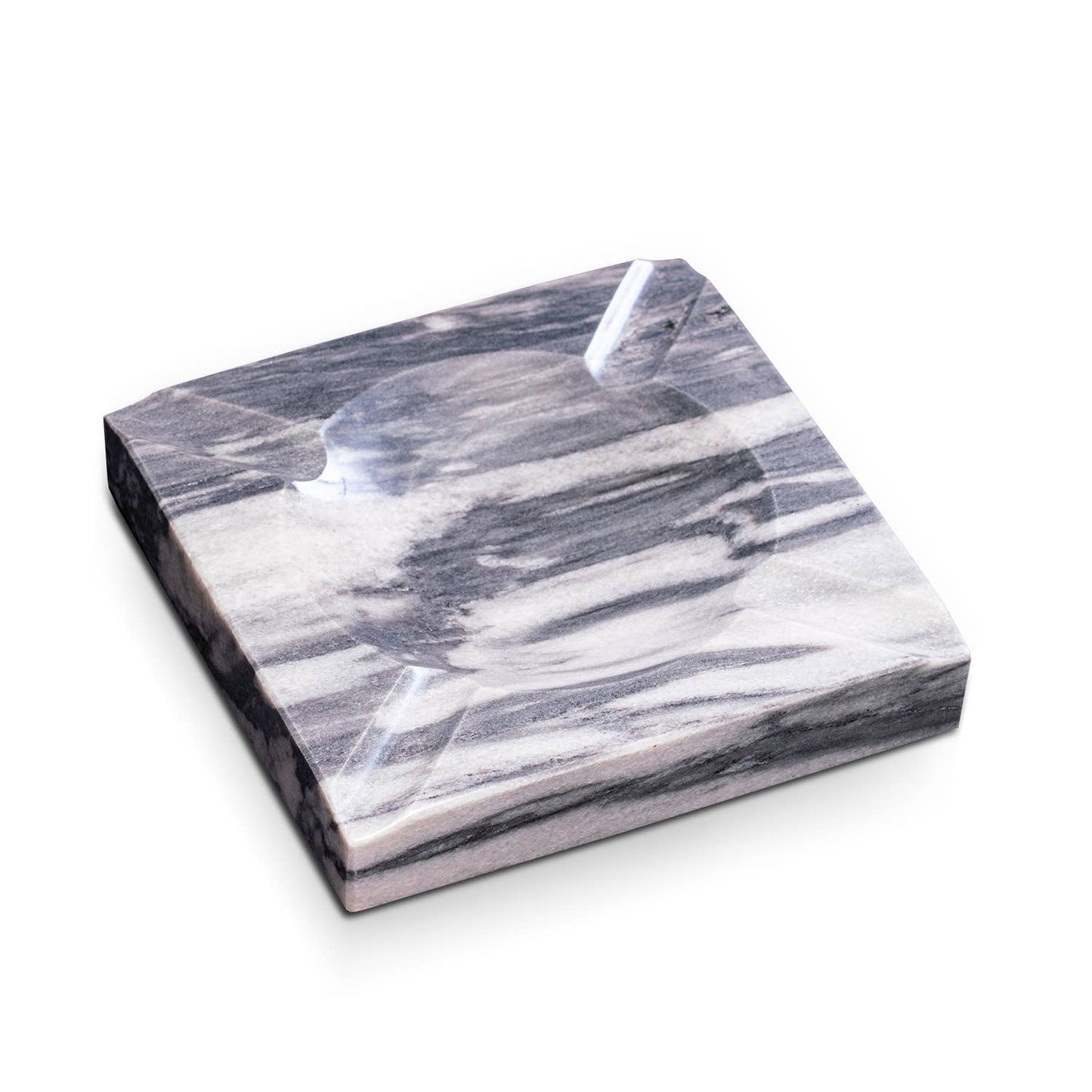 Marble Four Cigar Ashtray - Gray