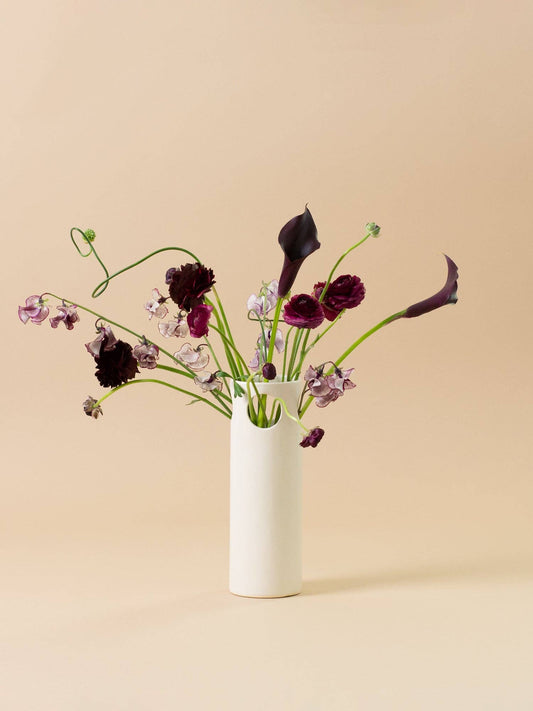 Cenote Vase, Cream