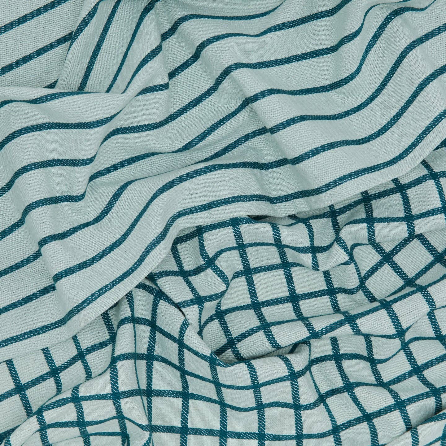 ESSENTIAL YARN DYED DISH TOWEL - SET OF 2