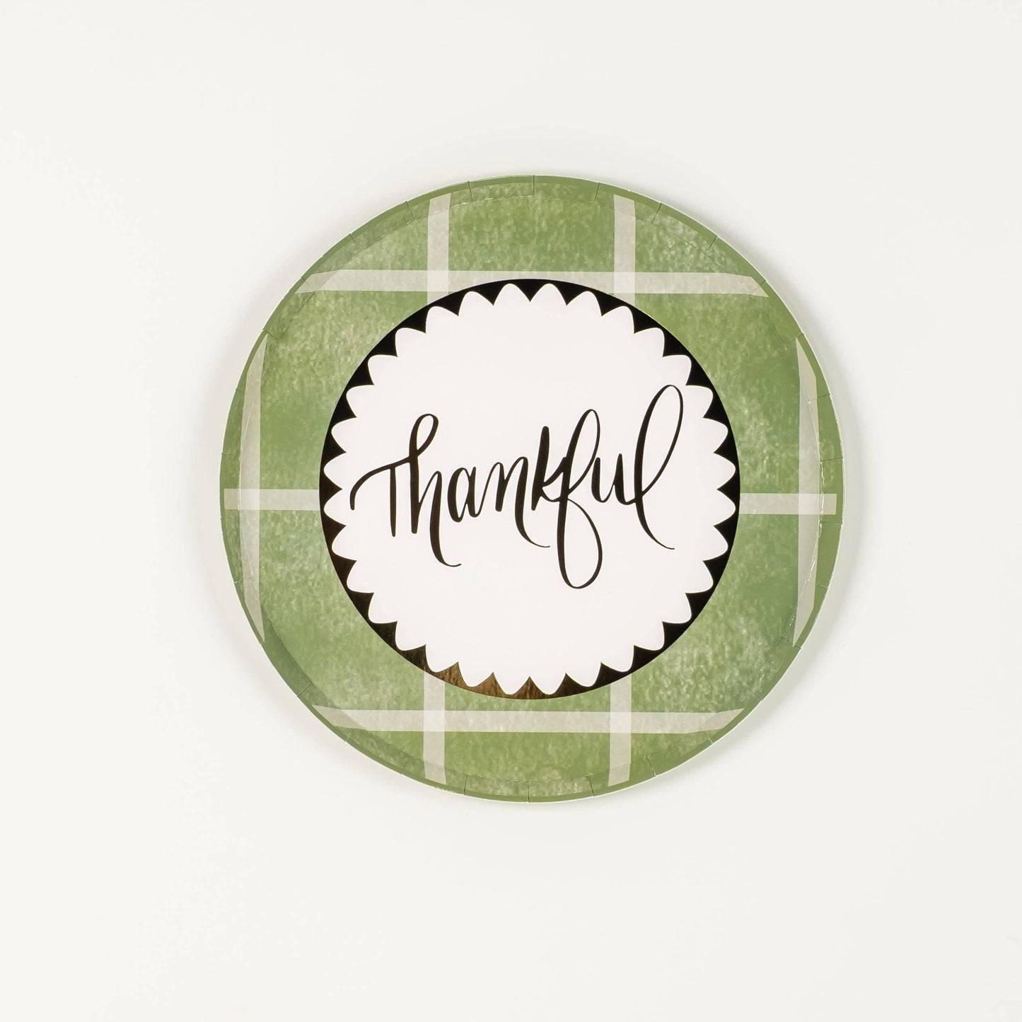 HAR25 Harvest Thankful Dessert Plates