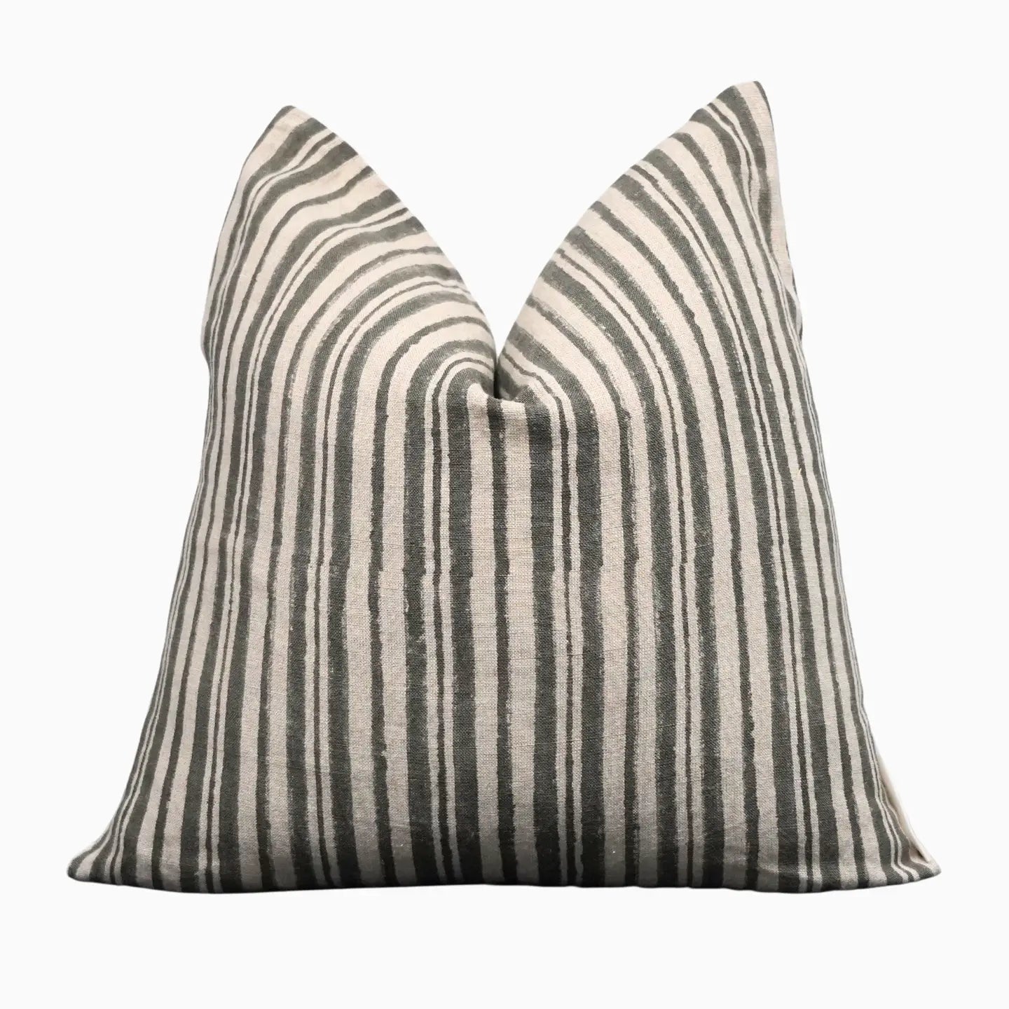 Temitayo - Indian Hand Block Linen Pillow