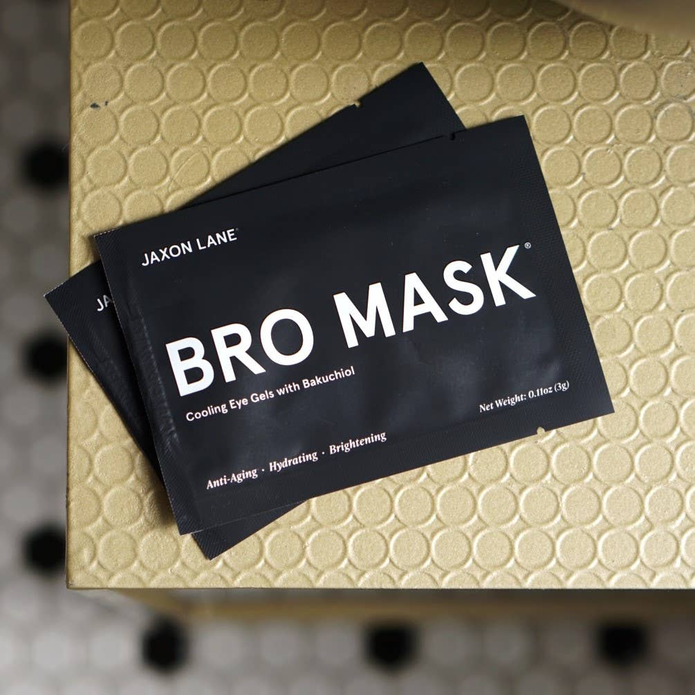 BRO MASK Hydrogel Cooling Eye Gels (6-Pack) Men's Skin Care