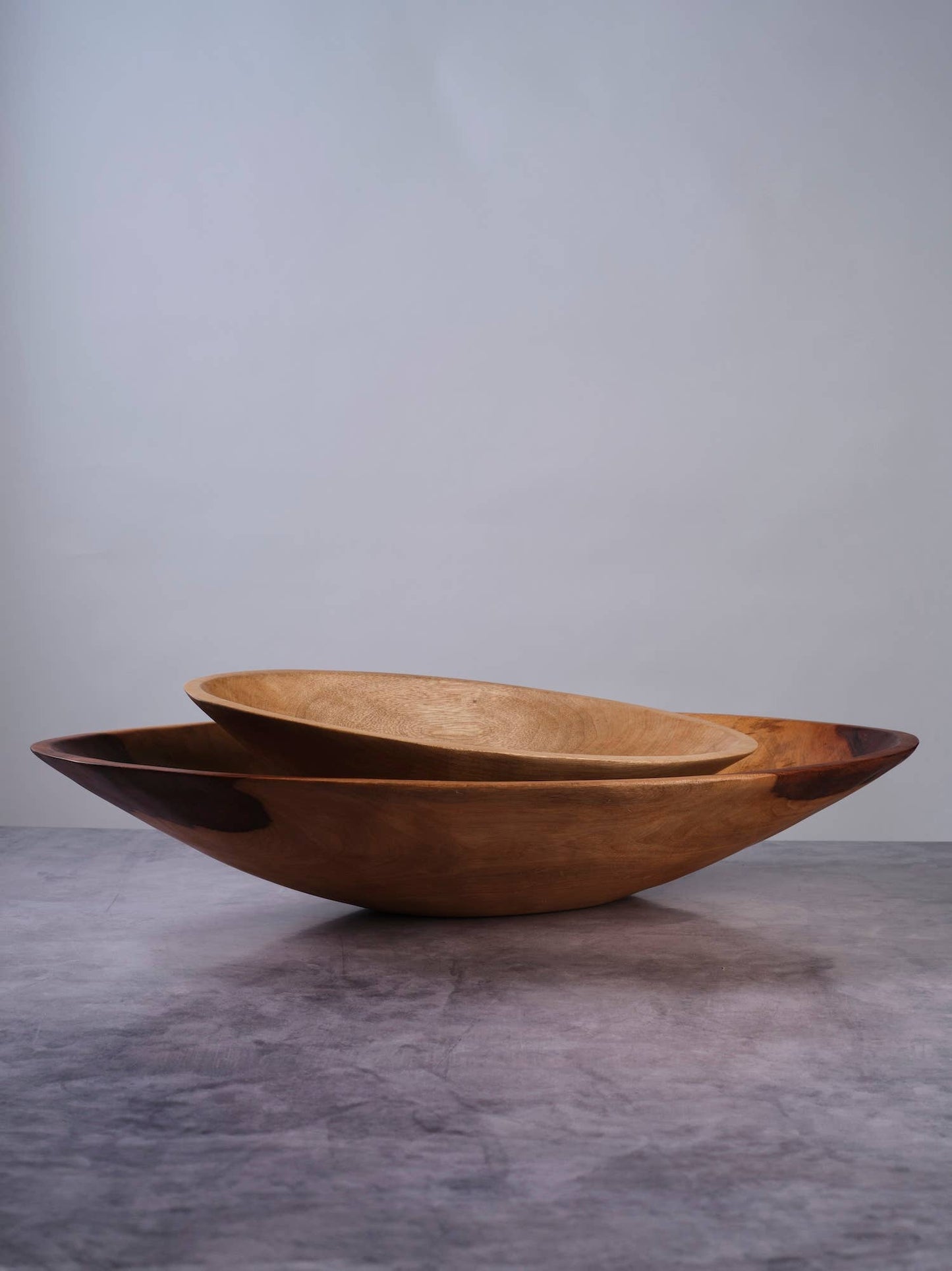 28" Extra Large Oval Wood Bowl, Salad Bowl, Table Decor