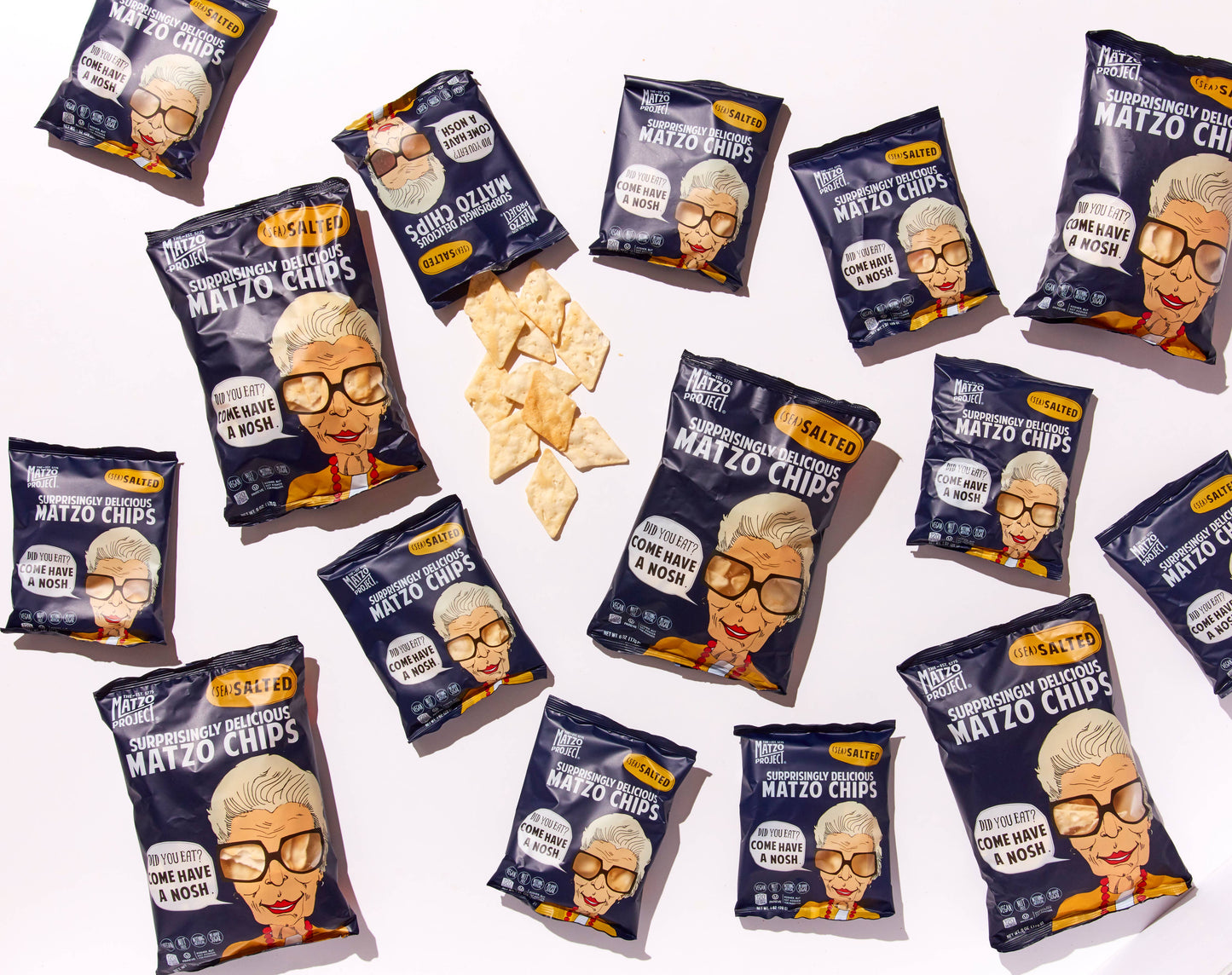 Small Bag of Salted Matzo Chips