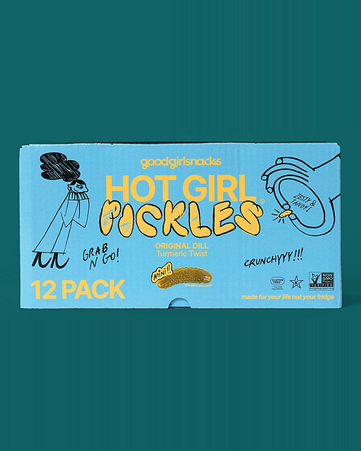Grab & Go - Original Dill (12 x 2.2 oz Pouches)