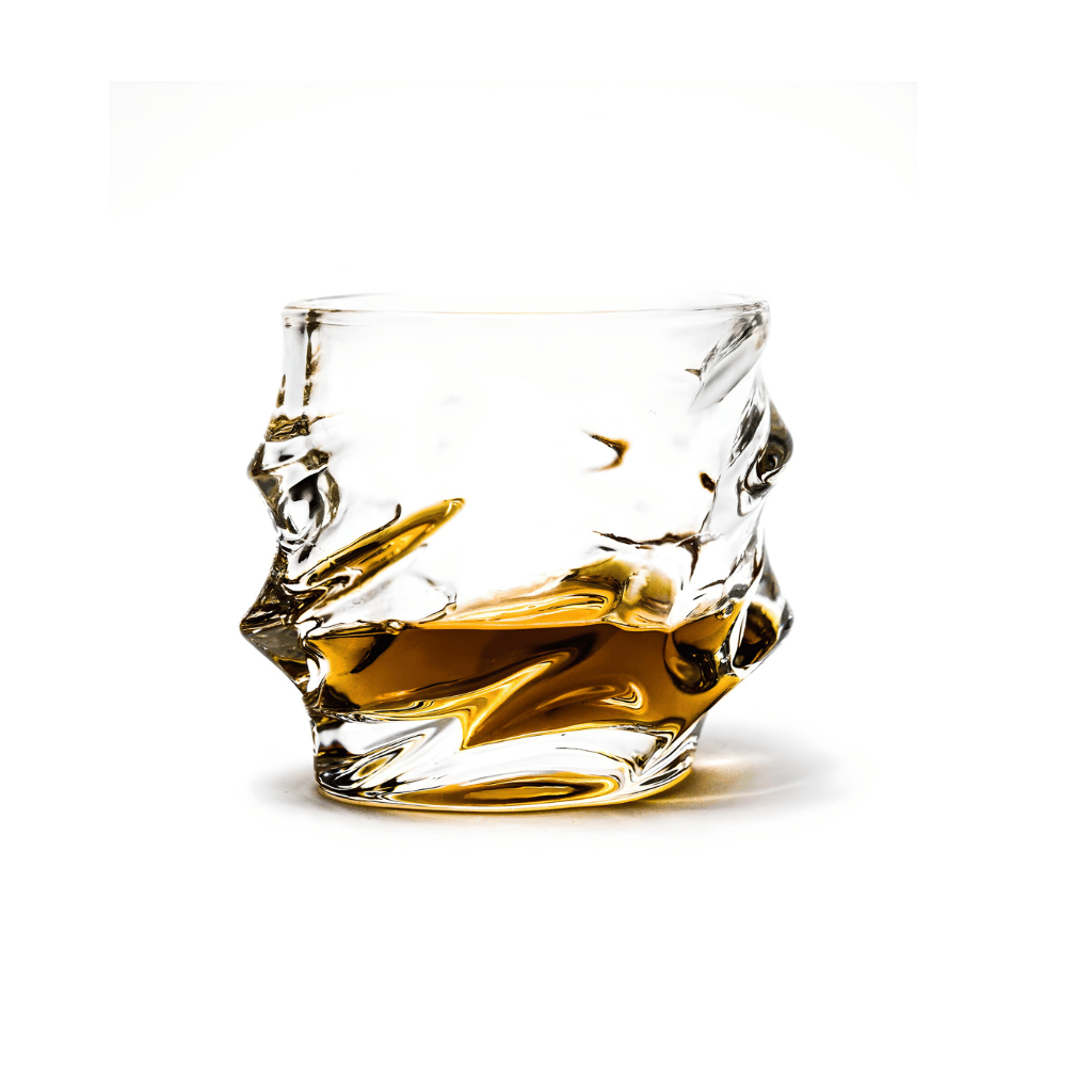 Set of 4 Storm Japanese Crystal Whisky Glass
