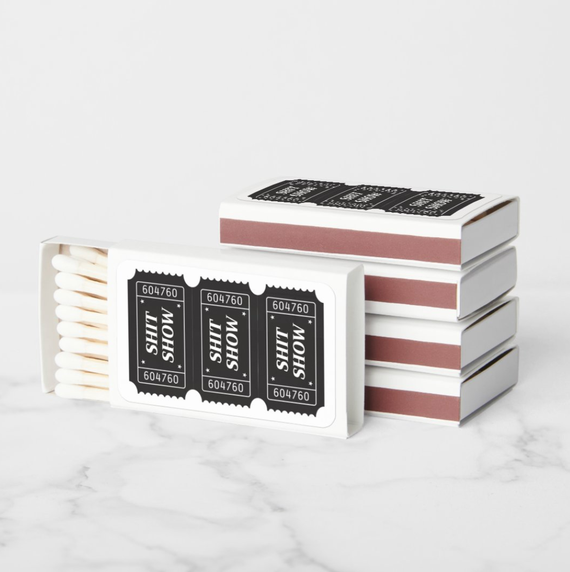 Shit Show Match Box