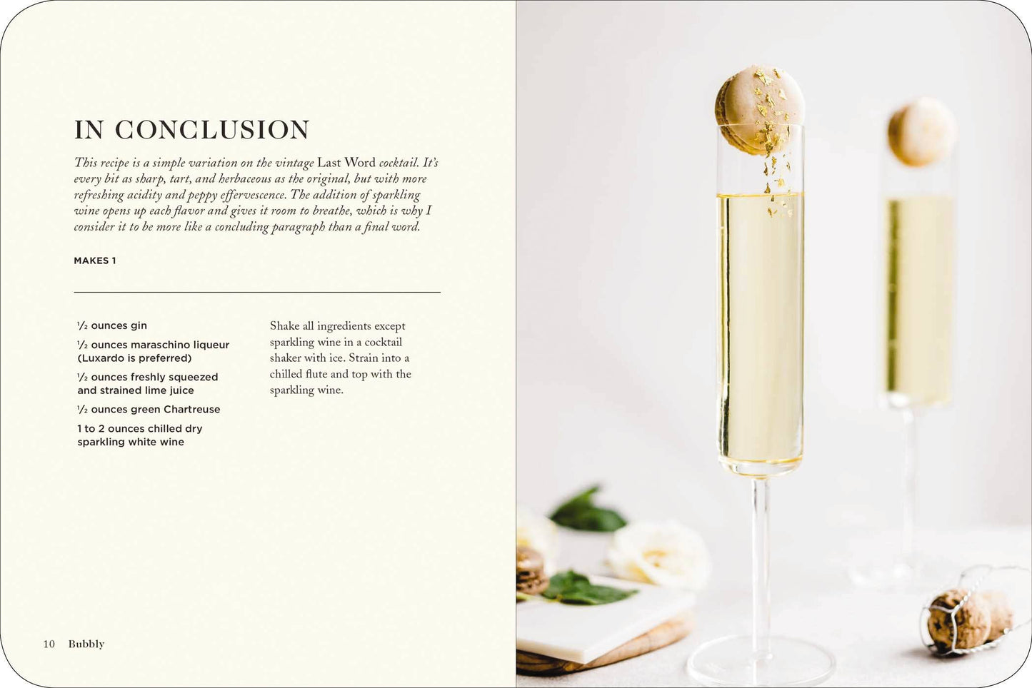 Bubbly: A Collection of Champagne and Sparkling Cocktails book