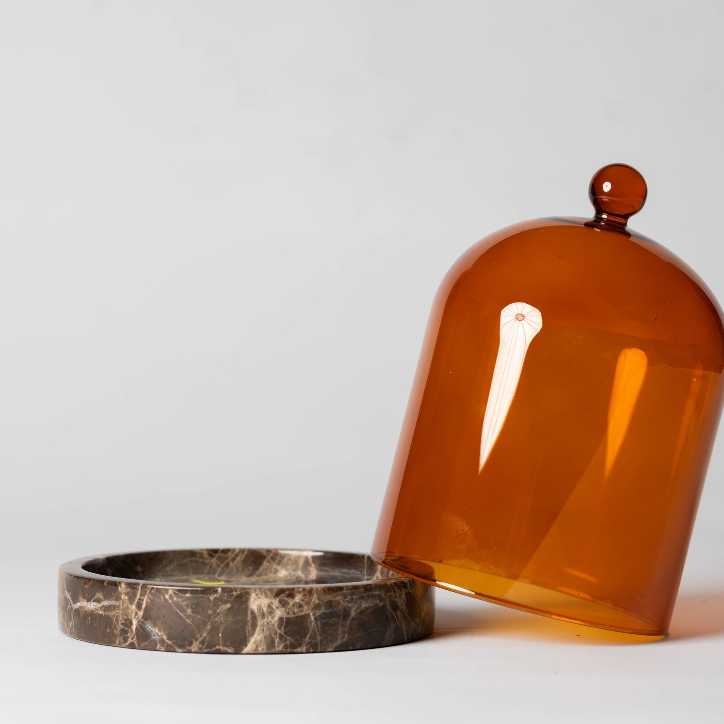Amber Cloche & Stone