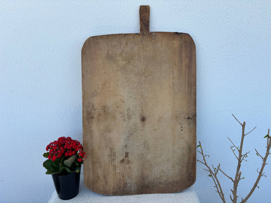Old Anatolian Wooden Board – Handmade Turkish Cutting Board