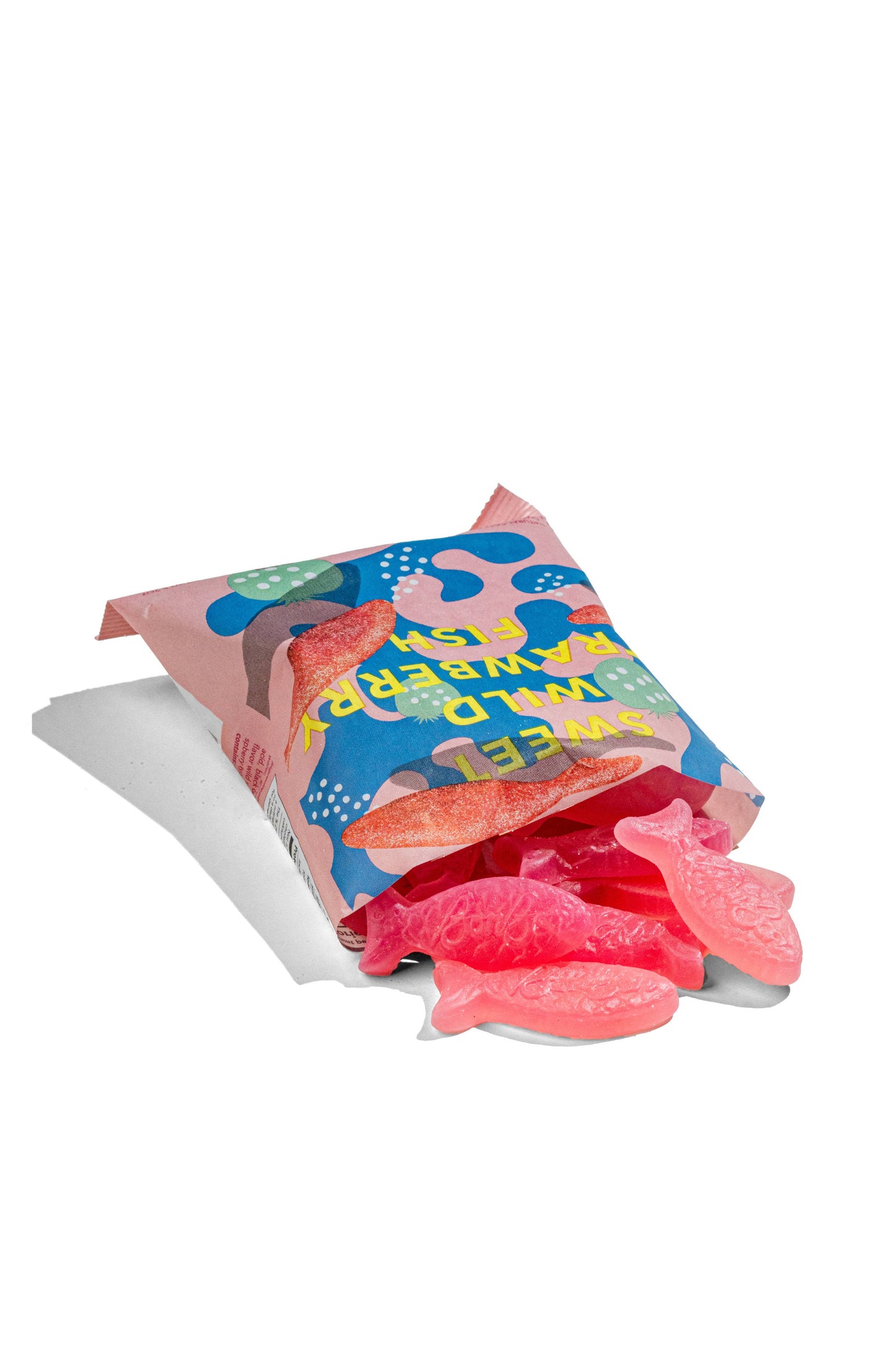 Bon Bon Sweet Wild Strawberry Fish - Swedish Candy 5.2oz (150g)