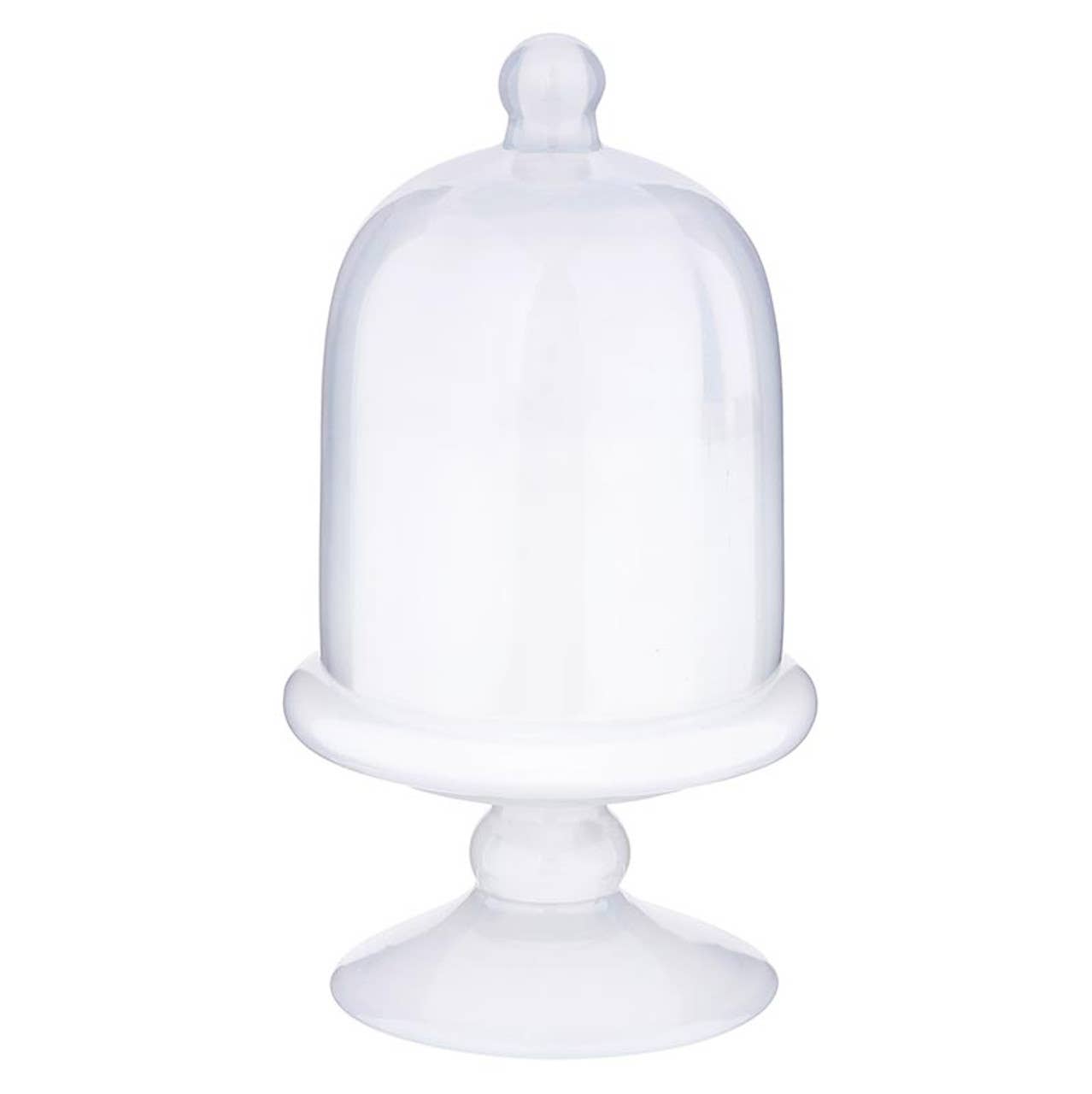White Cloche Candle