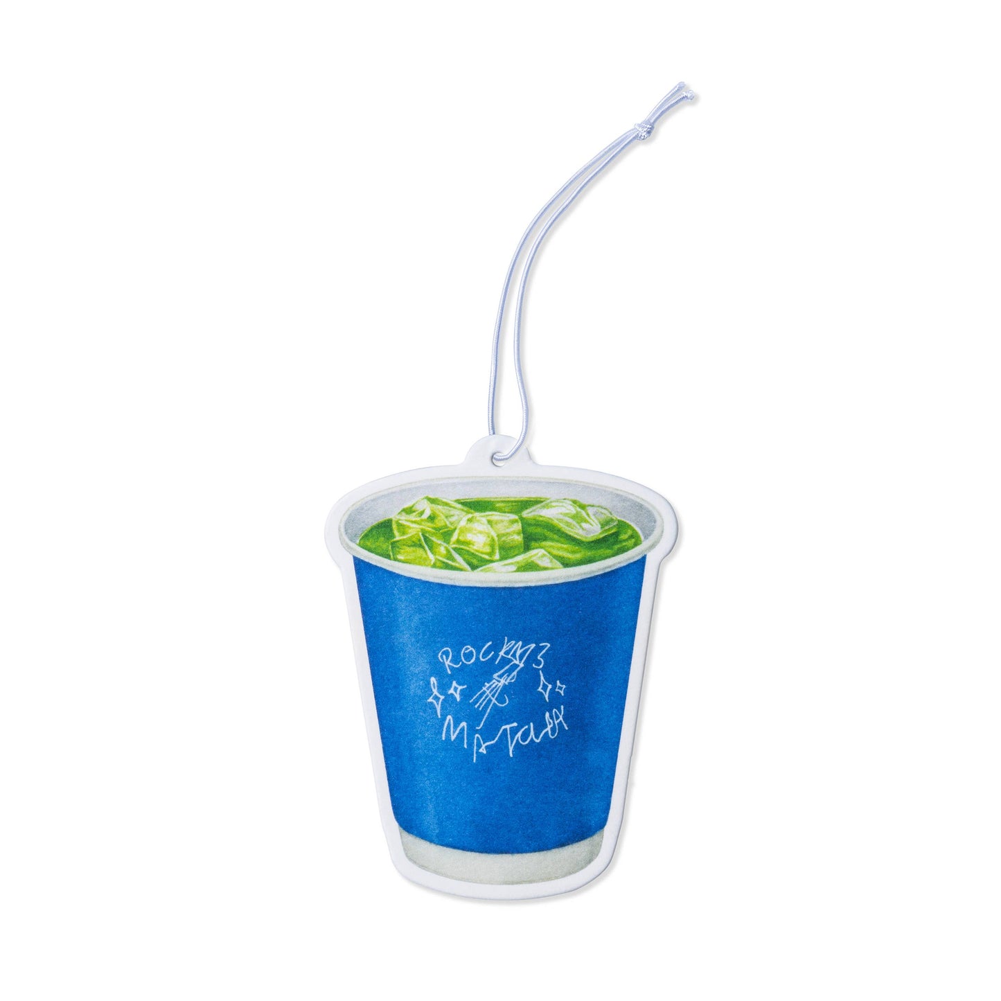Rocky's matcha & retaW "Green Magic" Car Tag