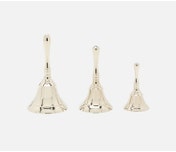 Polished Nickel Dinner Bell