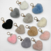 Linda Richards Rabbit Heart Keychain