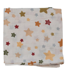 Cotton Muslin Double Cloth Printed Swaddle