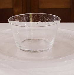 Clear Glass Bowl Set of 2