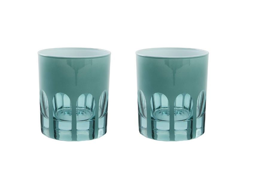 Rialto Glass Old Fashion set of 2